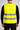 Chasuble haute visibilité sécurité privée jaune — vue 2