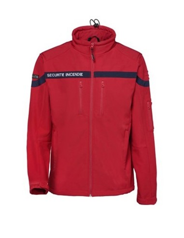 Blouson softshell sécurité incendie