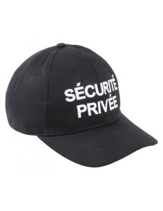 Casquette base-ball sécurité privée - CityGuard