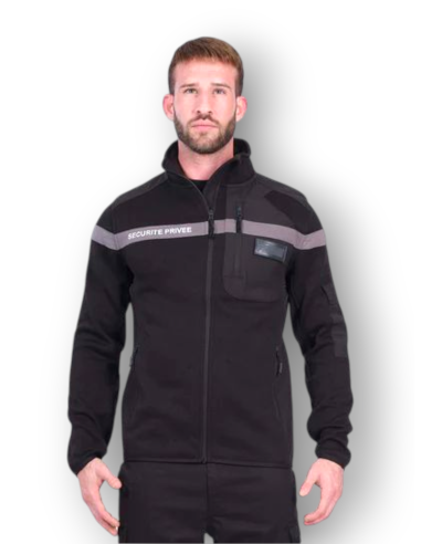 Veste Hybride Softshell-Polaire Sécurité Privée