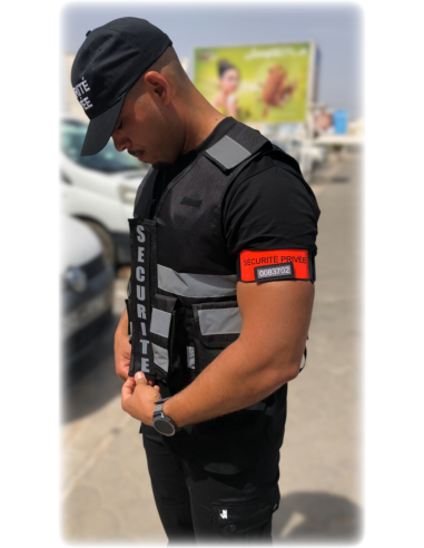 Pack Essentiel Agent De Sécurité – Casquette + Gilet + Brassard