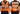 Gilet Tactique  sécurité privée orange - Conforme au arrêté 18/07/23