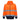 Sweat Hi-Vis bicolore zippé à capuche