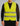 Chasuble haute visibilité sécurité privée jaune