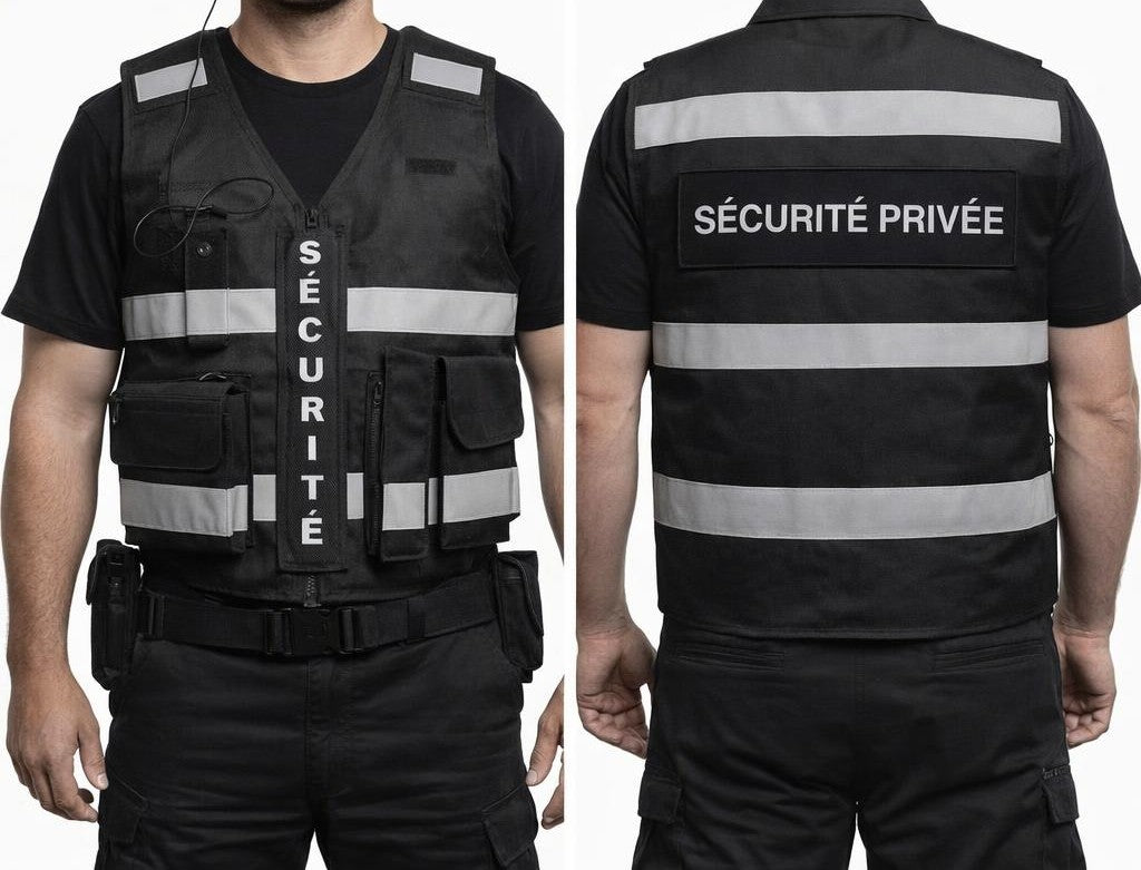 Gilet Tactique bande réfléchissante SP – Conforme au arrêté 18/07/23 ...